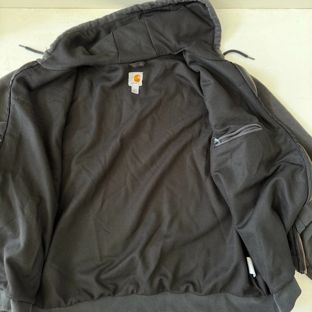 Carhartt RAIN DEFENDER® LOOSE FIT MIDWEIGHT THERMAL-LINED FULL-ZIP HOODED 2XL